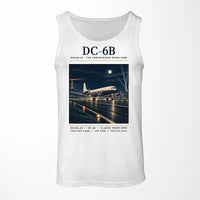 Thumbnail for Douglas DC-6B - Poster - Tank Top - White