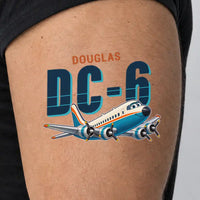 Thumbnail for Douglas DC-6B - Tattoo - Cartoon - Man