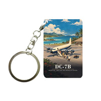 Thumbnail for Douglas DC-7B - 3D - Key Chain - Full Print