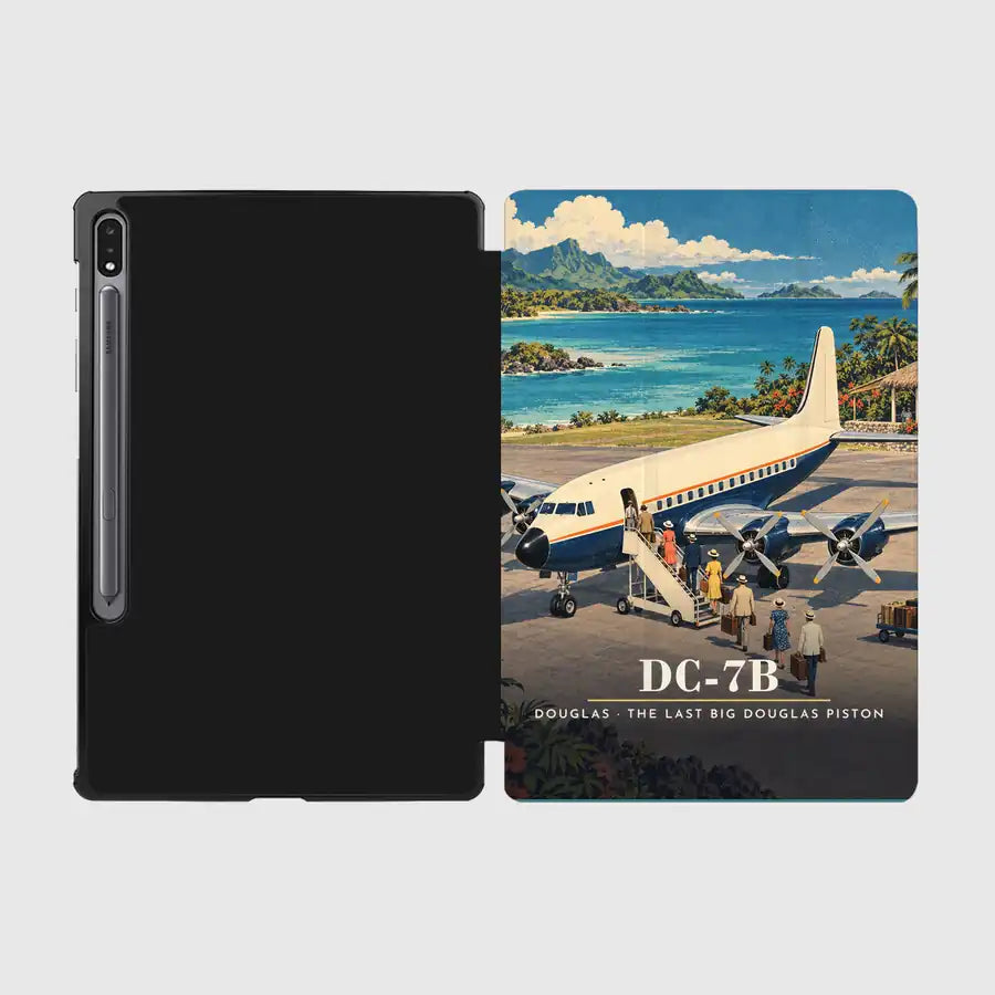 Douglas DC-7B - 3D - Samsung Tablet - Black
