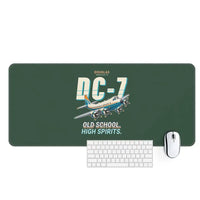 Thumbnail for Douglas DC-7B - Cartoon - Desk Mat - Dark Green