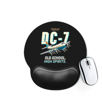 Thumbnail for Douglas DC-7B - Cartoon - Ergonomic Mouse Pad - Black