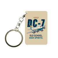 Thumbnail for Douglas DC-7B - Cartoon - Key Chain - Beige