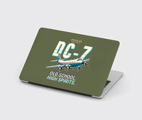 Thumbnail for Douglas DC-7B - Cartoon - MacBook Case - Green Army