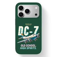 Thumbnail for Douglas DC-7B - Cartoon - MagSafe iPhone 17 Pro - Dark Green