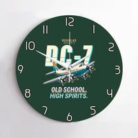 Thumbnail for Douglas DC-7B - Cartoon - No Frame - Dark Green