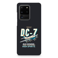 Thumbnail for Douglas DC-7B - Cartoon - Samsung Case - Black