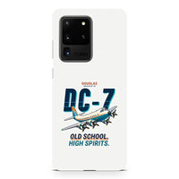 Thumbnail for Douglas DC-7B - Cartoon - Samsung Case - White