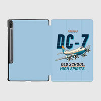 Thumbnail for Douglas DC-7B - Cartoon - Samsung Tablet - Light Blue