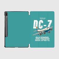 Thumbnail for Douglas DC-7B - Cartoon - Samsung Tablet - Turquoise