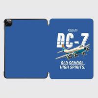 Thumbnail for Douglas DC-7B - Cartoon - iPad Case - Blue
