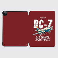 Thumbnail for Douglas DC-7B - Cartoon - iPad Case - Dark Red
