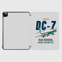 Thumbnail for Douglas DC-7B - Cartoon - iPad Case - Light Gray