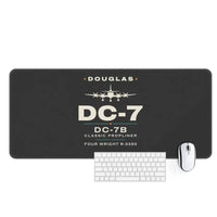 Thumbnail for Douglas DC-7B - Heritage - Desk Mat - Black