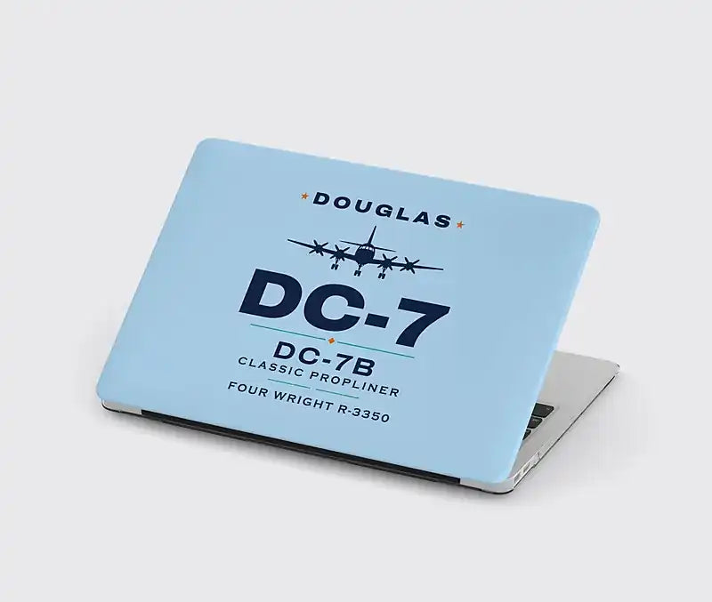 Douglas DC-7B - Heritage - MacBook Case - Light Blue