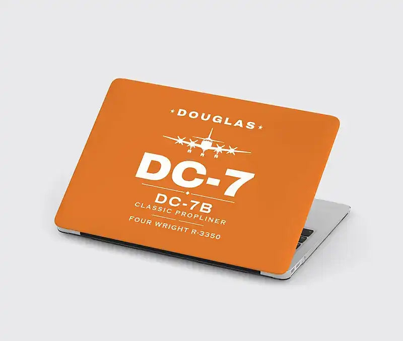 Douglas DC-7B - Heritage - MacBook Case - Orange
