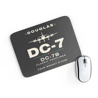 Thumbnail for Douglas DC-7B - Heritage - Mouse Pad - Black