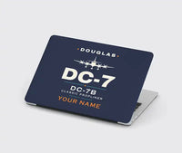 Thumbnail for Douglas DC-7B - Heritage + Name - MacBook Case - Navy Blue