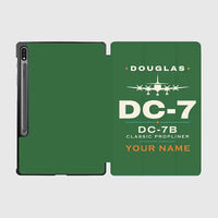 Thumbnail for Douglas DC-7B - Heritage + Name - Samsung Tablet - Green