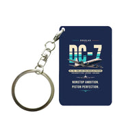 Thumbnail for Douglas DC-7B - Original - Key Chain - Navy Blue