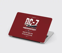Thumbnail for Douglas DC-7B - Original - MacBook Case - Dark Red