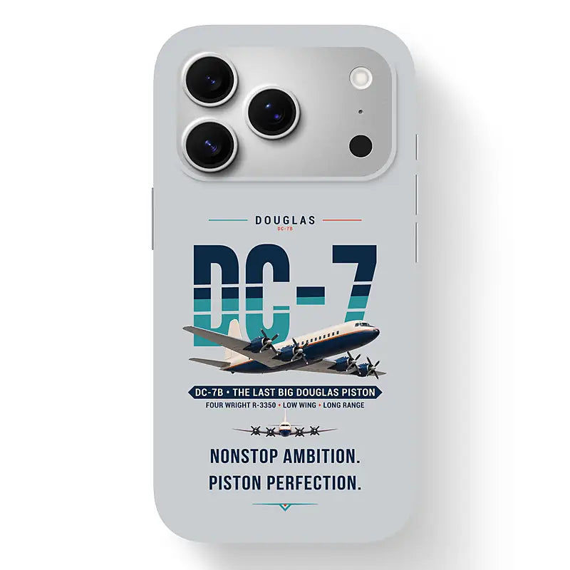 Douglas DC-7B - Original - MagSafe iPhone 17 Pro - Light Gray
