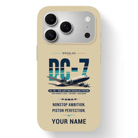 Thumbnail for Douglas DC-7B - Original + Name - MagSafe iPhone 17 Pro - Beige
