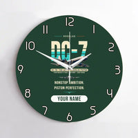 Thumbnail for Douglas DC-7B - Original + Name - No Frame - Dark Green