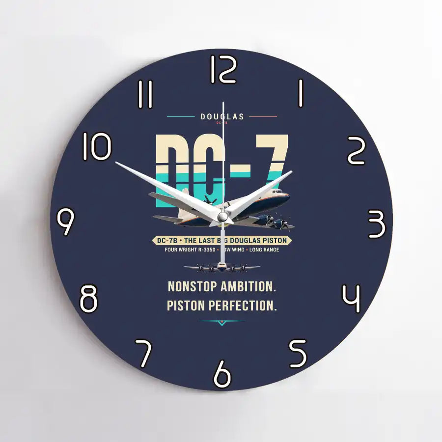 Douglas DC-7B - Original - No Frame - Navy Blue