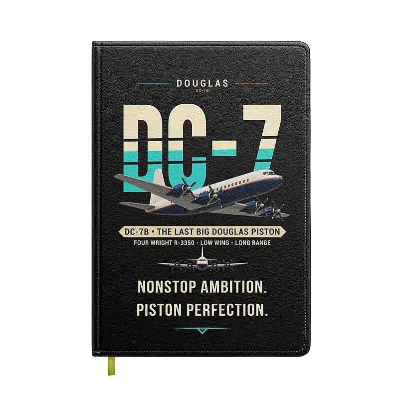 Douglas DC-7B - Original - Notebook - Black