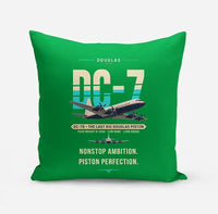 Thumbnail for Douglas DC-7B - Original - Pillow - Green