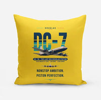 Thumbnail for Douglas DC-7B - Original - Pillow - Yellow