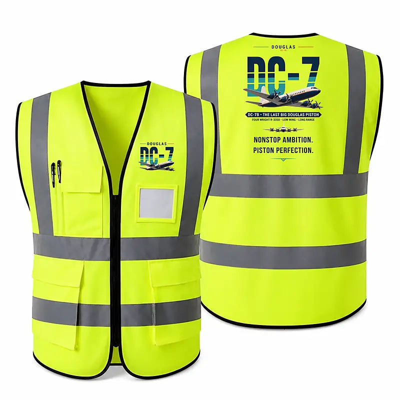 Douglas DC-7B - Original - Reflective Vest - Fluorescent Green