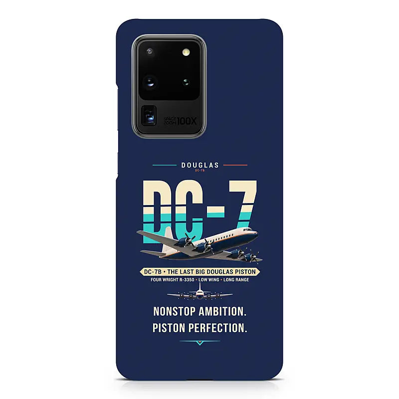 Douglas DC-7B - Original - Samsung Case - Navy Blue