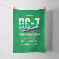 Thumbnail for Douglas DC-7B - Original - Towel - Green