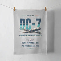 Thumbnail for Douglas DC-7B - Original - Towel - Light Gray