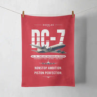 Thumbnail for Douglas DC-7B - Original - Towel - Red
