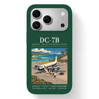 Thumbnail for Douglas DC-7B - Poster - MagSafe iPhone 17 Pro - Dark Green
