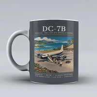 Thumbnail for Douglas DC-7B - Poster - Mug - Gray