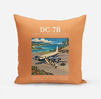 Thumbnail for Douglas DC-7B - Poster - Pillow - Orange