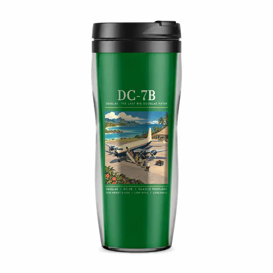 Douglas DC-7B - Poster - Plastic (No Holder) - Green
