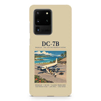 Thumbnail for Douglas DC-7B - Poster - Samsung Case - Beige