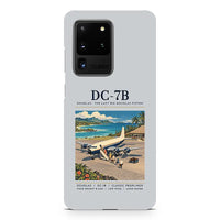 Thumbnail for Douglas DC-7B - Poster - Samsung Case - Light Gray