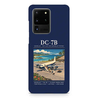 Thumbnail for Douglas DC-7B - Poster - Samsung Case - Navy Blue