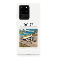 Thumbnail for Douglas DC-7B - Poster - Samsung Case - White