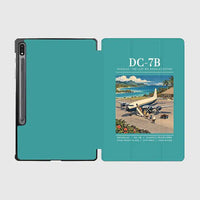 Thumbnail for Douglas DC-7B - Poster - Samsung Tablet - Turquoise