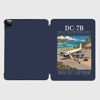 Thumbnail for Douglas DC-7B - Poster - iPad Case - Navy Blue