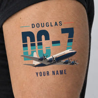 Thumbnail for Douglas DC-7B - Tattoo - Original + Name - Man