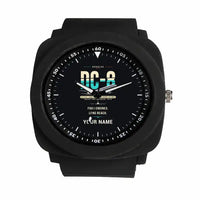 Thumbnail for Douglas DC-8-63 - Original + Name - Rubber Strap - Black