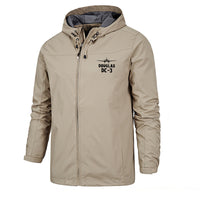 Thumbnail for Douglas DC-3 & Plane Designed Rain Jackets & Windbreakers